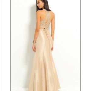 Two Piece Halter Dress